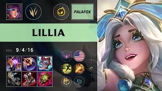 (DIG Palafox) Lillia Jungle vs Lee Sin - NA Master Patch 26.16