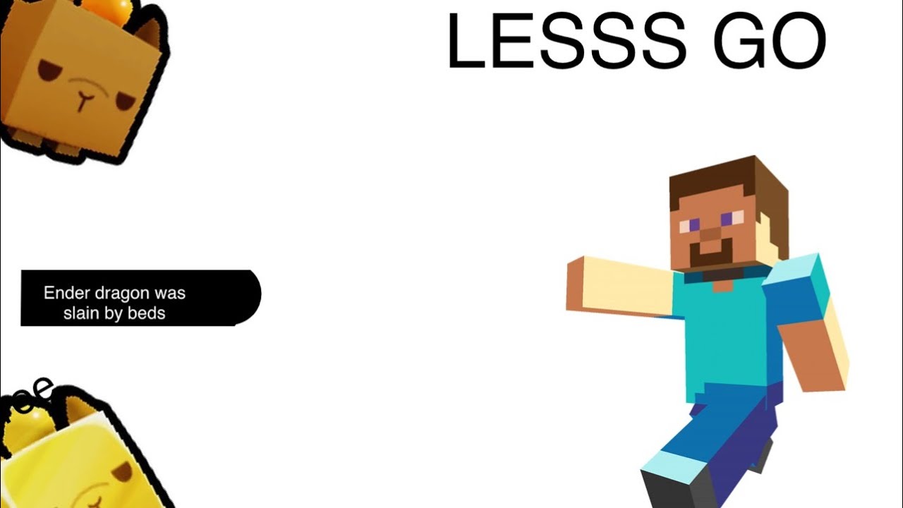 How to kill the ender dragon with beds YouTube