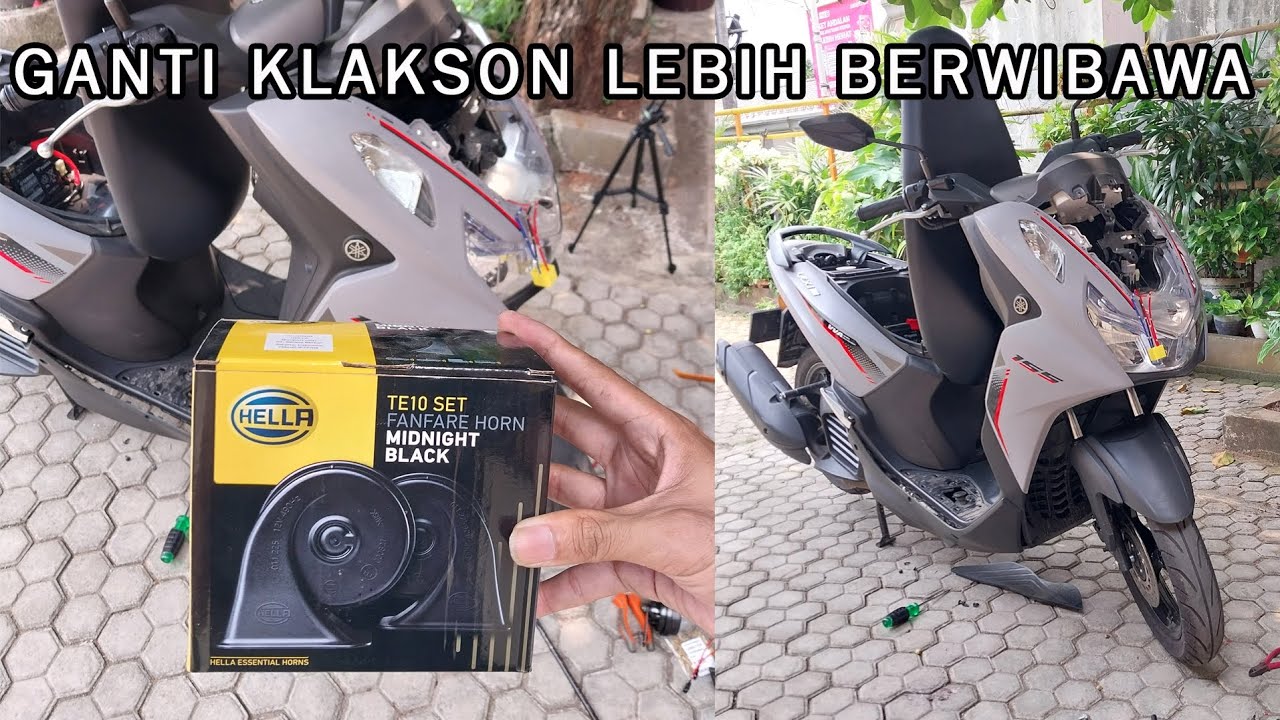 Cara Pasang Klakson Keong Hella di New Yamaha Lexi