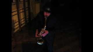 Video thumbnail of "Minnie the moocher - tenor sax"