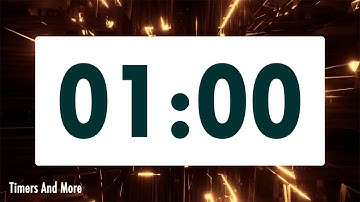 1 minute timer [🔔 LOUD ALARM 🔔]