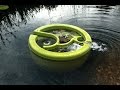 World's first floating Natural Pool filter - OLIVE : Organic Pool Filter