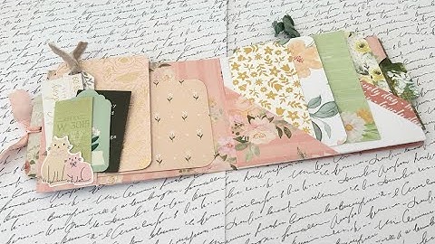 One Sheet Wonder | Multi Pocket Flipbook | 12x12 Single Sided Paper - TUTORIAL