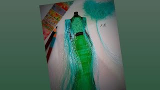 Fashion Style | Washi tape | Desainer Baju Pemula | Gambar Baju | Desain Baju #shorts #art