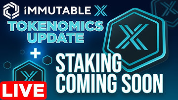 Immutable-X Tokenomics Update + IMX Staking Binnenkort beschikbaar
