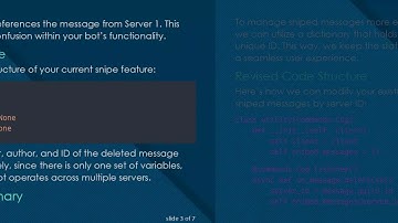 How to Isolate Snipe Commands in Your Discord Bot Across Different Servers