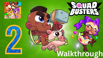 Squad Busters Gameplay Walkthrough Part 2 – Win Streak & Squad Growth (No Commentary | iOS | 2025)