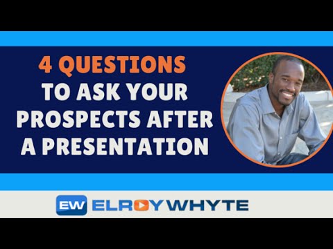 questions to ask after presentation