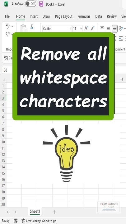 Remove all whitespace characters #vikominstitute #regex - YouTube