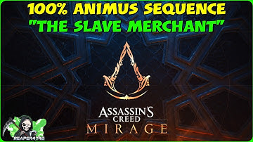 The Slave Merchant Animus Sequence in Assassins Creed Mirage