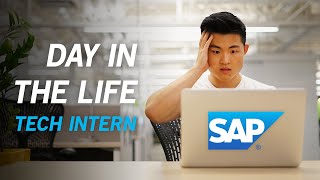 Day In The Life At The #1 Tech Internship In America - SAP