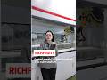38、Curved Panels Hidden Handles This Robot Nai #finishing #coating #factory #kitchen#robot