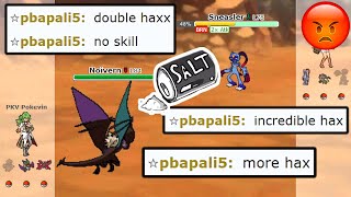 Salty Player Gets Mad at Me for Haxing Them! (Pokemon Showdown Random Battles) (High Ladder)