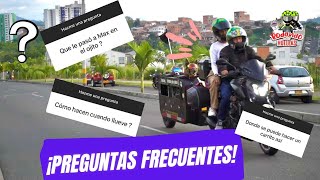 Cómo VIAJAR en MOTO con tus MASCOTAS ? Se puede adaptar un remolque para moto en COLOMBIA? 🚀🐶