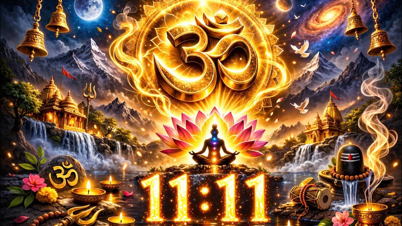 ✨ 11:11 OM Meditation Chant | Calm Mind, Spiritual Awakening & Healing Sounds