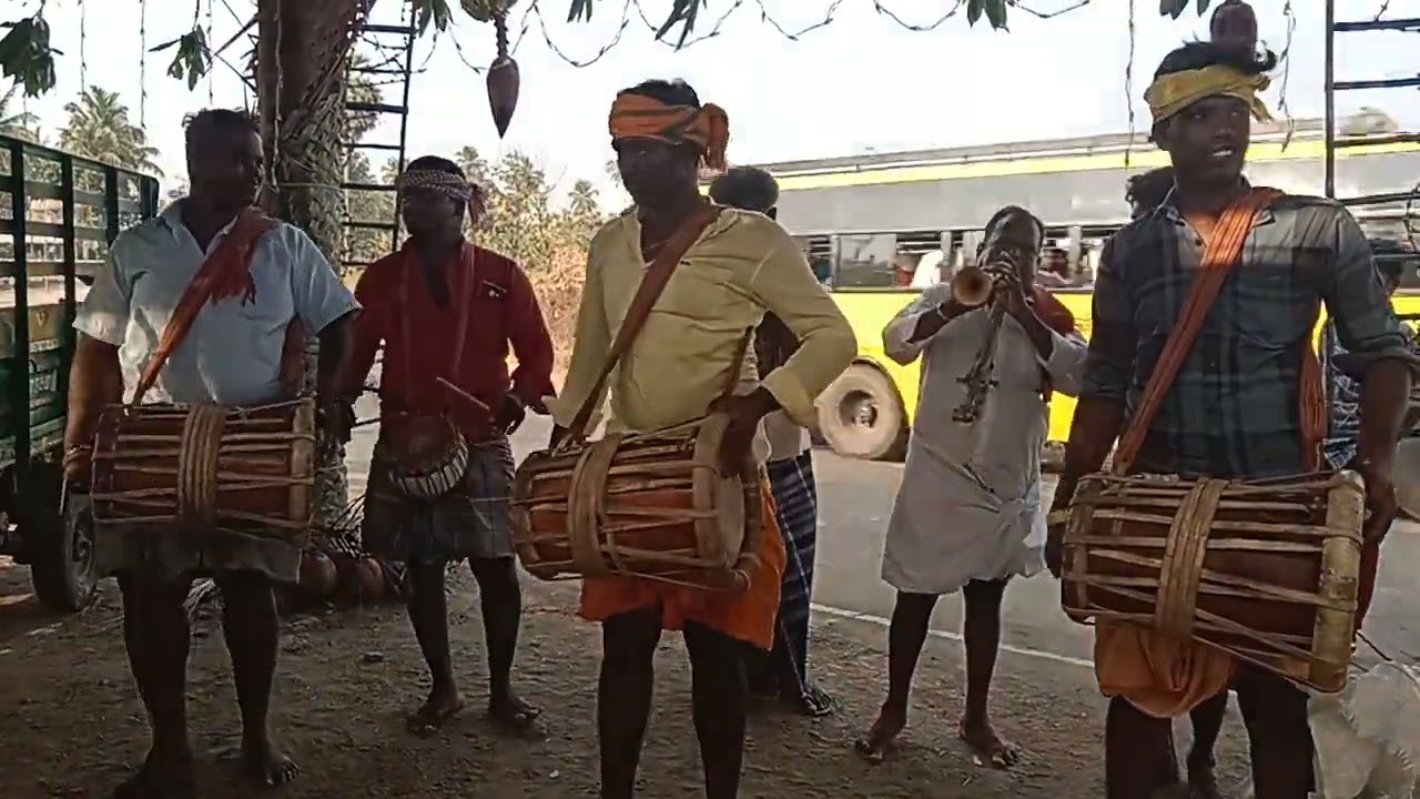 ராஜேஷ் குழுவின் அண்ணமார் திருக்கோயில் கொட்டு தவில் 6374623979