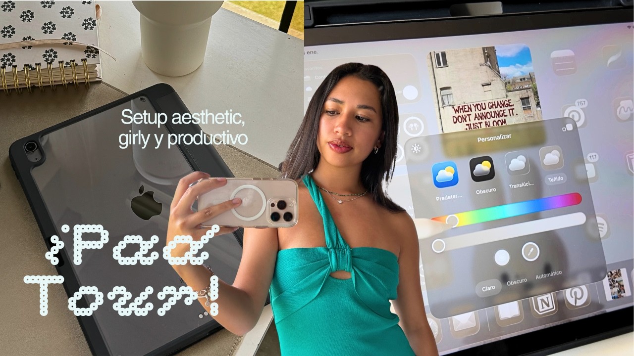 Lo que hay en mi iPad como diseñadora gráfica: productividad, organización, setup creativo!
