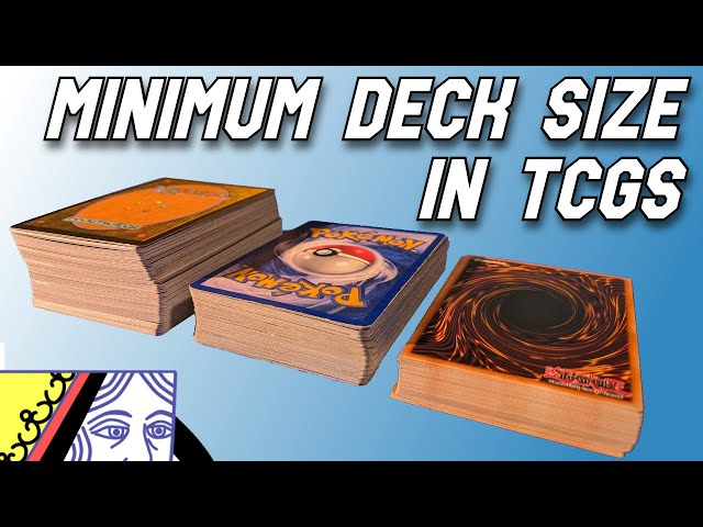 Deck Size in TCG Design - YouTube Deck Size in TCG Design - YouTube
