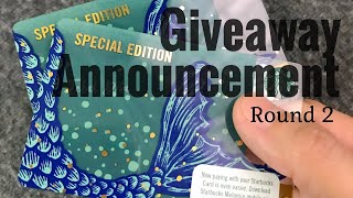 GIVEAWAY JUNE: 2ND ROUND ANNOUNCEMENT