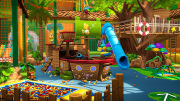 I built a FUNCTIONAL Indoor Playground with The Sims 4: Businesses & Hobbies