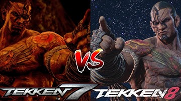 fahkumram comparison ( Tekken 7 vs tekken 8 )