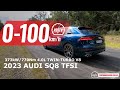 2023 Audi SQ8 TFSI 0-100km/h &amp; engine sound