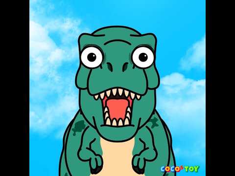 Little <strong>Hunter</strong> on the Loose 🦖 #Shorts ｜dinosaurs story｜CoCosToy