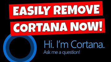 Hoe u CORTANA snel volledig van Windows 10 of 11 verwijdert