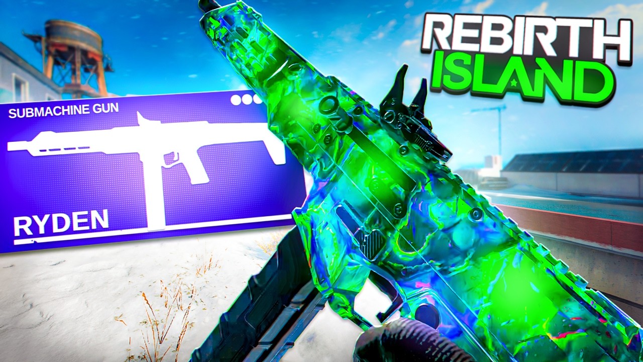 the NEW BUFFED RYDEN 45 CLASS SETUP is AMAZING on REBIRTH ISLAND WARZONE!
