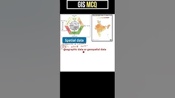 What is Spatial data in GIS? in HINDI URDU #GIS #SHORTS