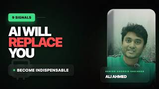9 Signals AI Will Replace You (And How to Stop It) 🚨 | Ali Ahmed | #ai #aiengineering #aiagents