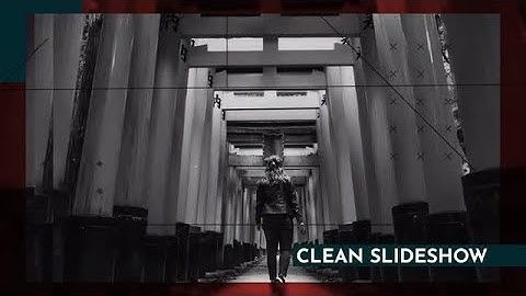 Clean Dynamic Slideshow After Effects Templates