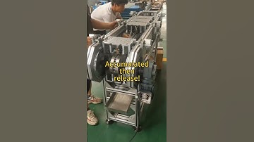 accumulation and release conveyor