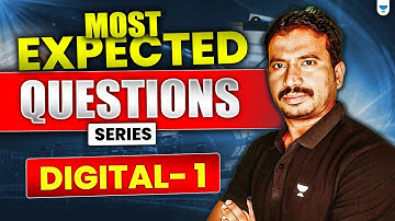 GATE 2025 EC Digital Electronics: Most Expected Question | Part 1 | B V Reddy Sir