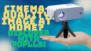 Small Size, Big Impact Exploring Voppel's Mini Projector  Voplls mini Projector Review