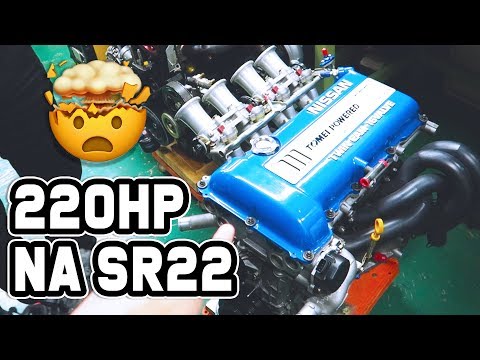 220HP STROKED NA SR20!🤯 Tomei Powered Japan Factory Tour