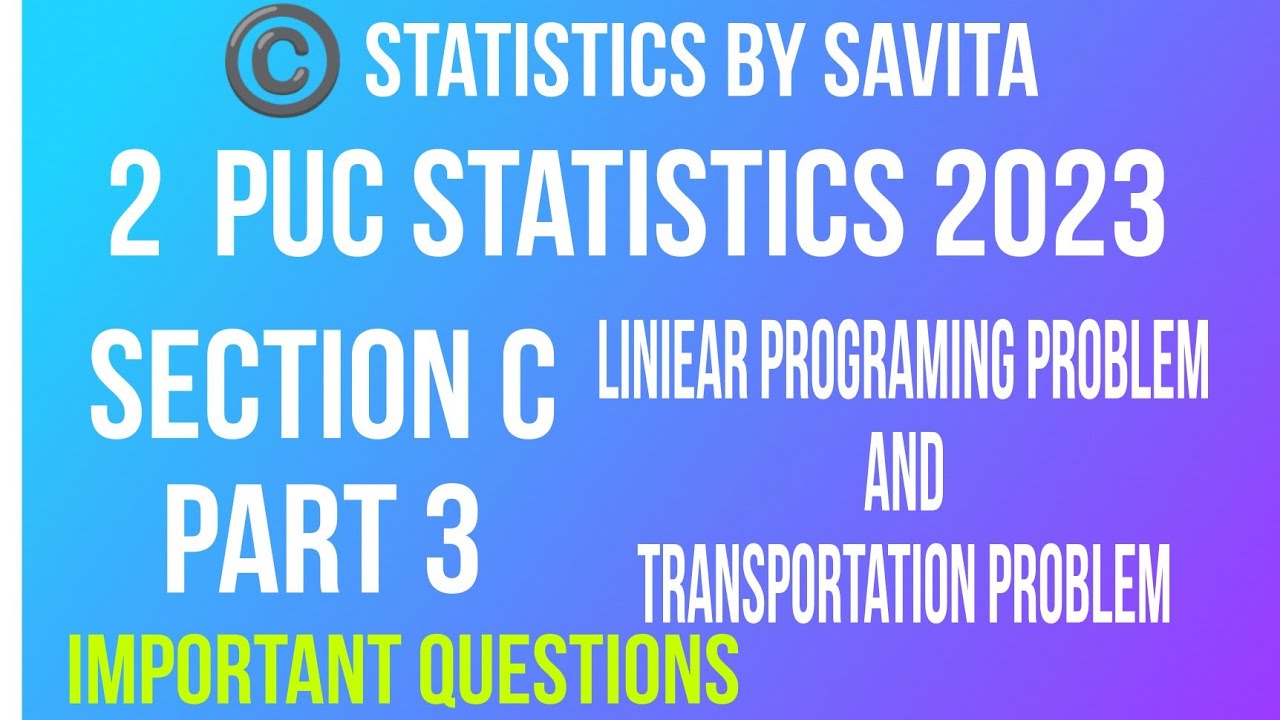 2nd puc statistics practical assignment solutions