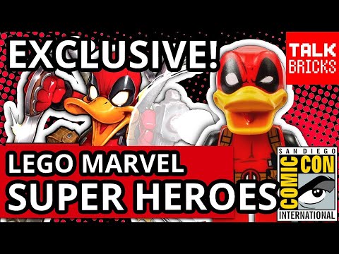 LEGO SDCC 2017 DEADPOOL THE DUCK EXCLUSIVE MINIFIGURE Marvel Super Heroes Comic Con 