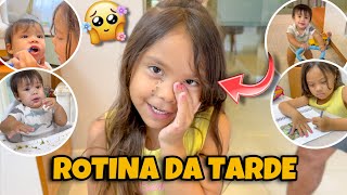 ELE ESTÁ ANDANDO , FIQUEI EMOCIONADA * rotina da tarde com o Noah 🌥 * olha isso !