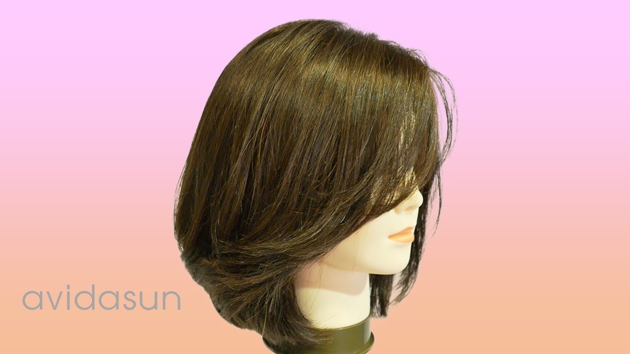 [아비다선TV] 중단발 유행 헤어스타일 / 레이어드컷 / 중간머리 / Medium Layer Bob Hair Style / Haircut Tutorial / Korean Style