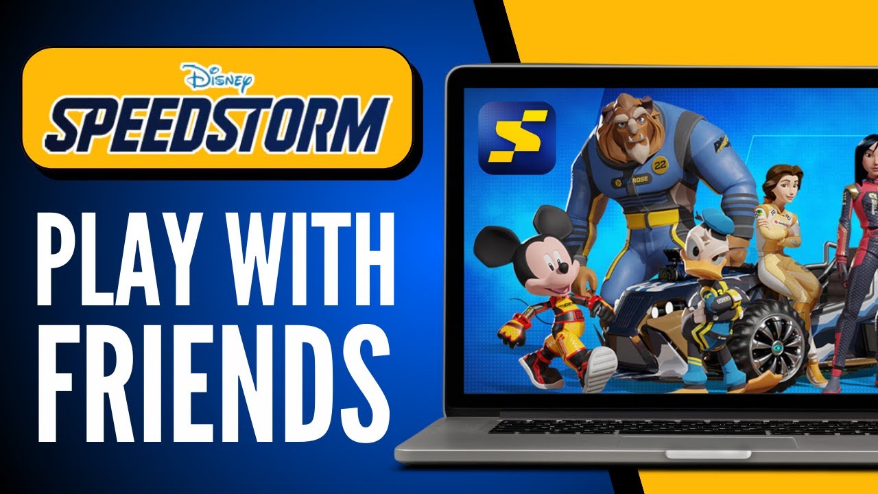 How to Play Disney Speedstorm With Friends (Step-by-Step)
