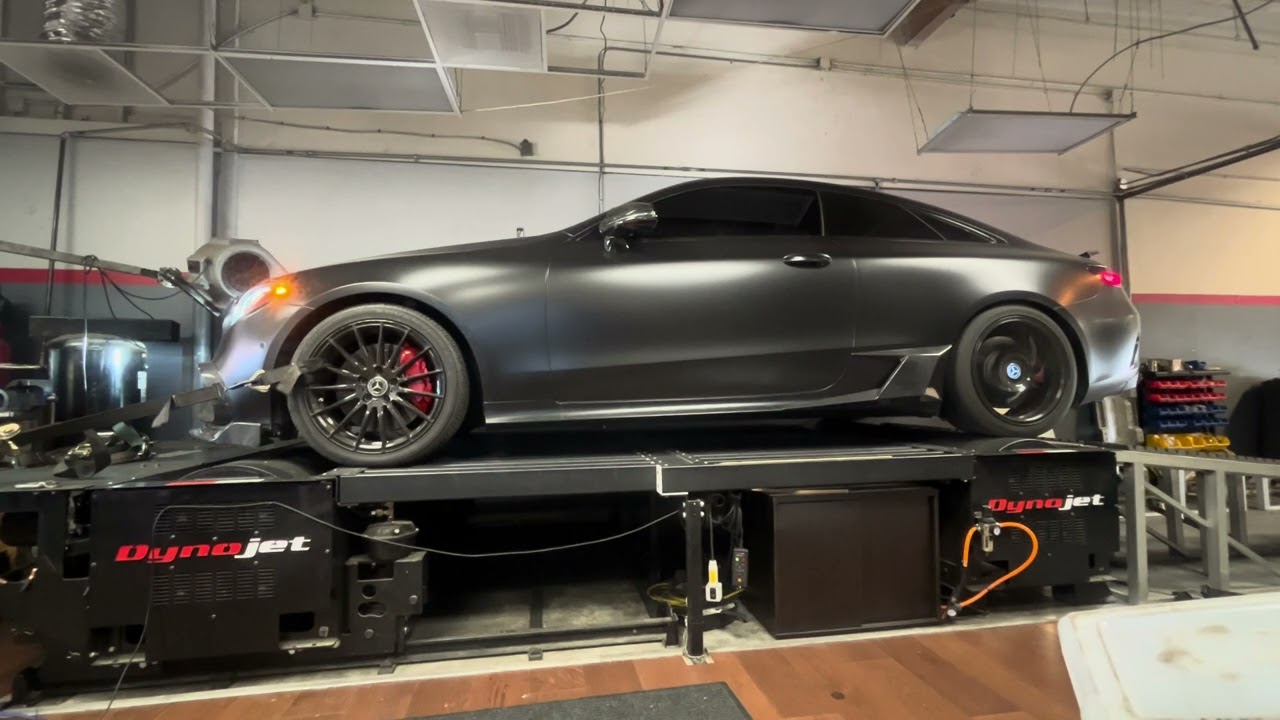 Mercedes E400 LOZIC DynoRun // TUNED 370Whp 377Wtq