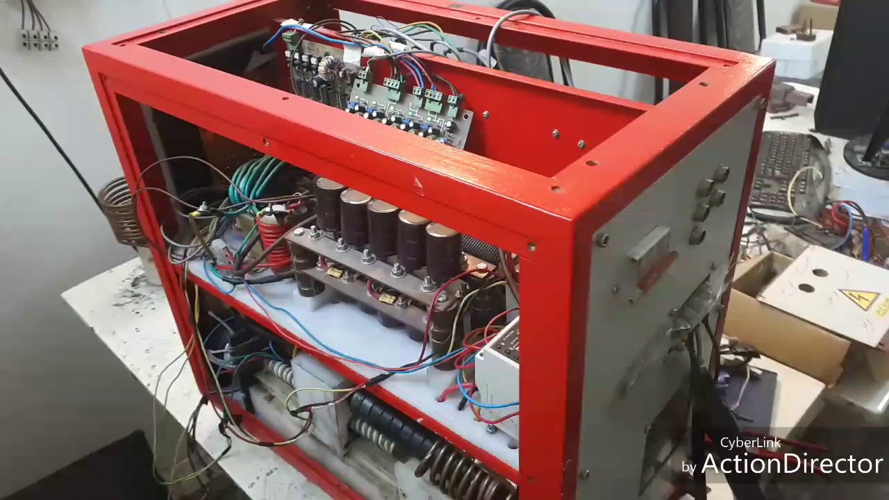 diy 30 kw series parallel induction heater