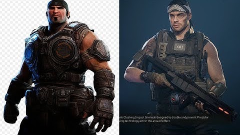 MARCUS FENIX GEARS OF WAR FIRETEAM SUBSCRIBER REQUEST BUILD by wolfd2m on Predator Hunting Grounds