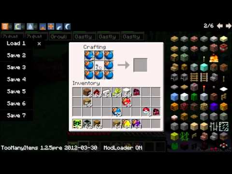 Minecraft: Pokemobs 1.2.5 Crafting(PC's Healing Table etc 