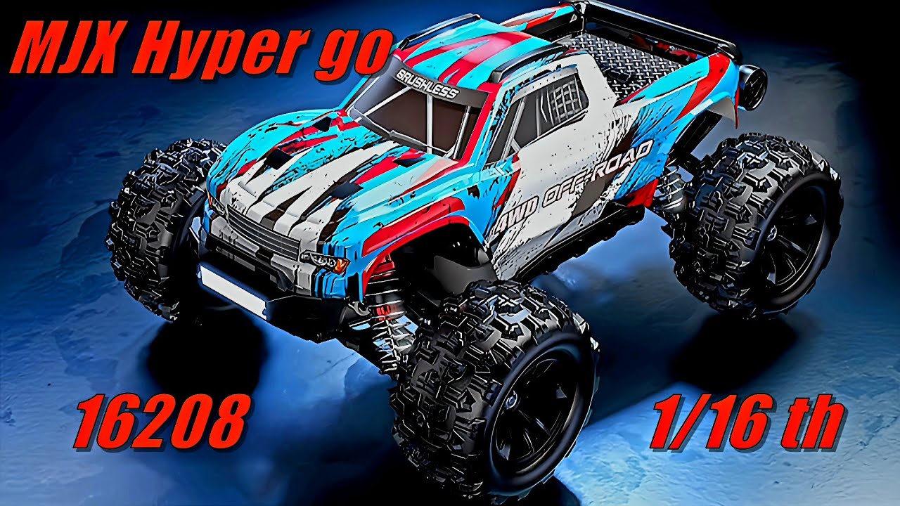 The cheapest unbreakable 1/16 RC-Car: Mjx Hyper Go 16208 