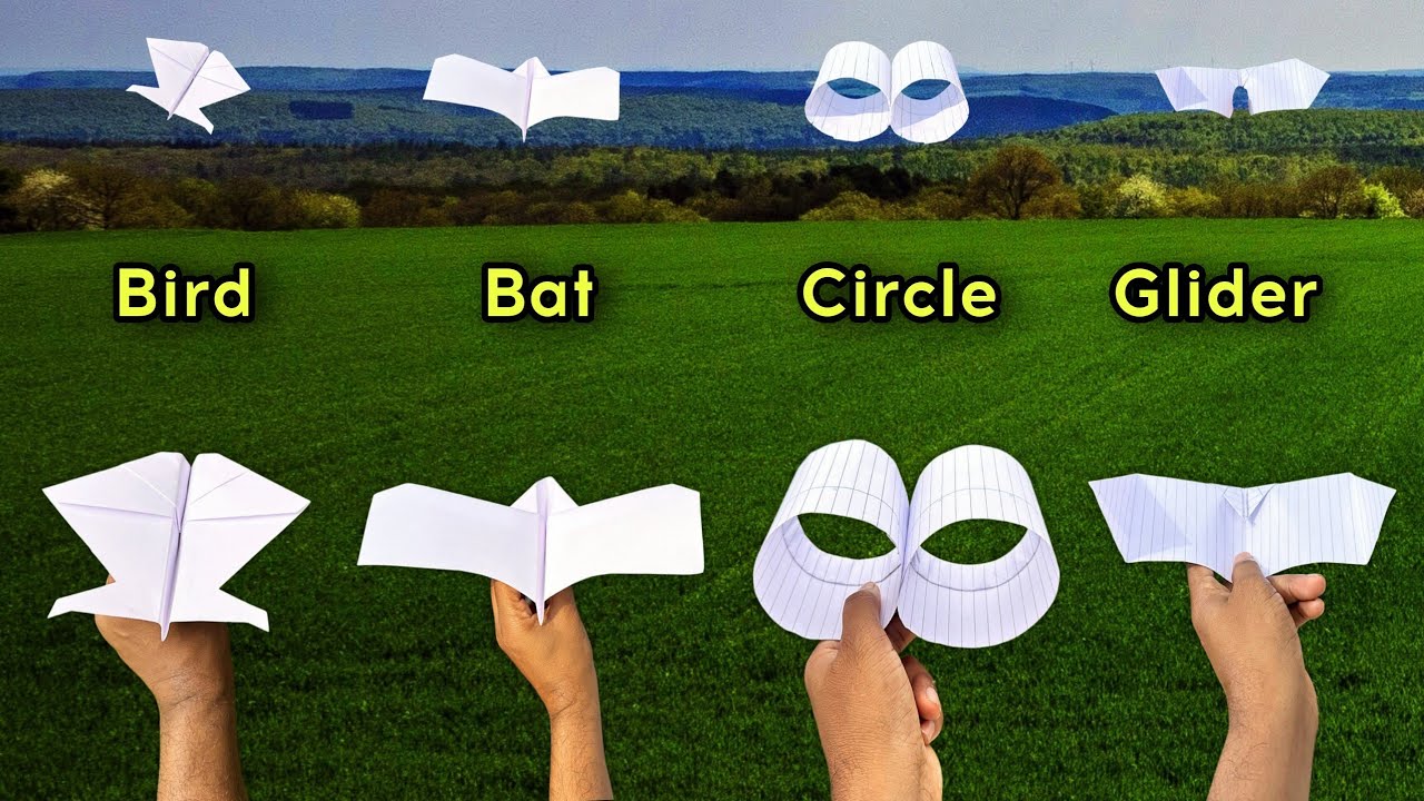 4 Best Flying Bird Plane, top 4 new notebook bird, circle plane, bat plane, flying bird,super glider