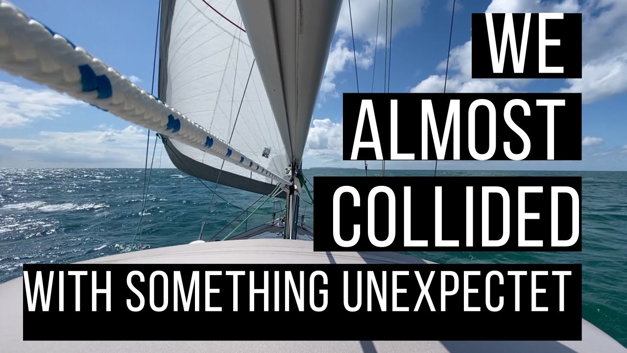 EP 28 – We almost collided with something unexpected on day 1 sailing to Brest   HD 1080p