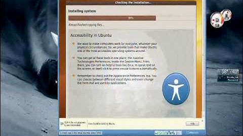 Installing ubuntu 9.10 on windows 7 via vmware-vmplayer.wmv