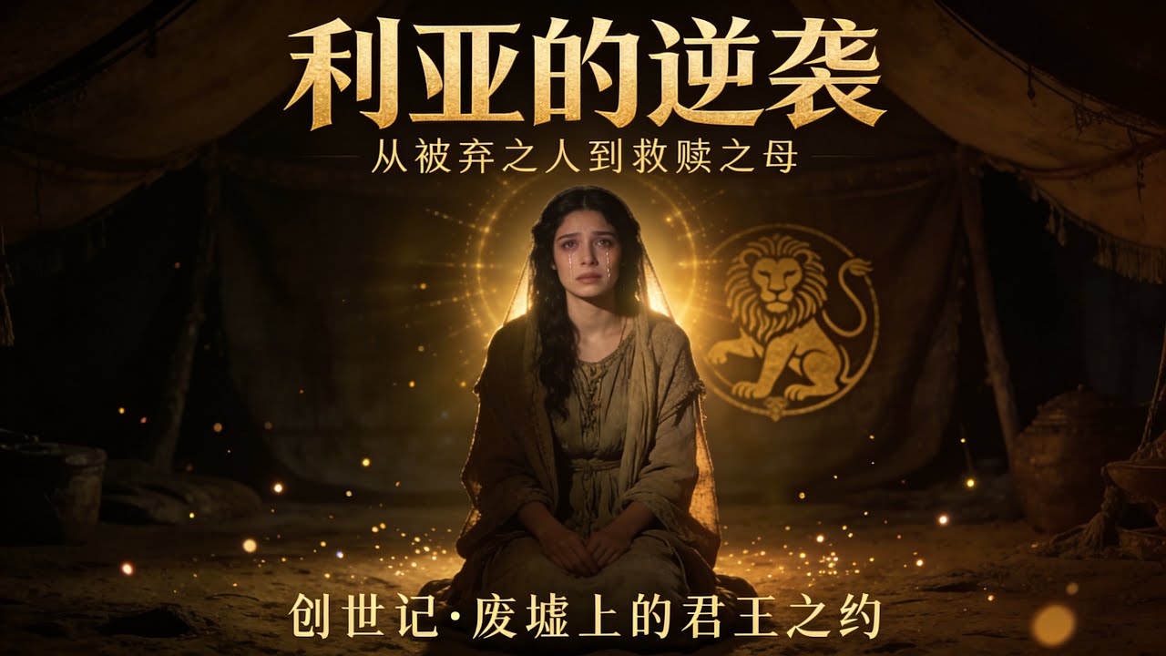 利亞的逆襲：那個「眼目無神」的女人，為何生出了彌賽亞的血脈？| 創世記深度解析 #利亞 #創世記 #聖經人物 #舊約故事 #雅各 #拉結 #犹大 #彌賽亞 #基督教 #聖經解讀 #屬靈成長 #信仰見證